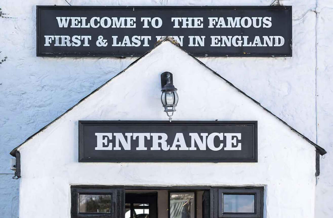 First & Last Inn entrance
